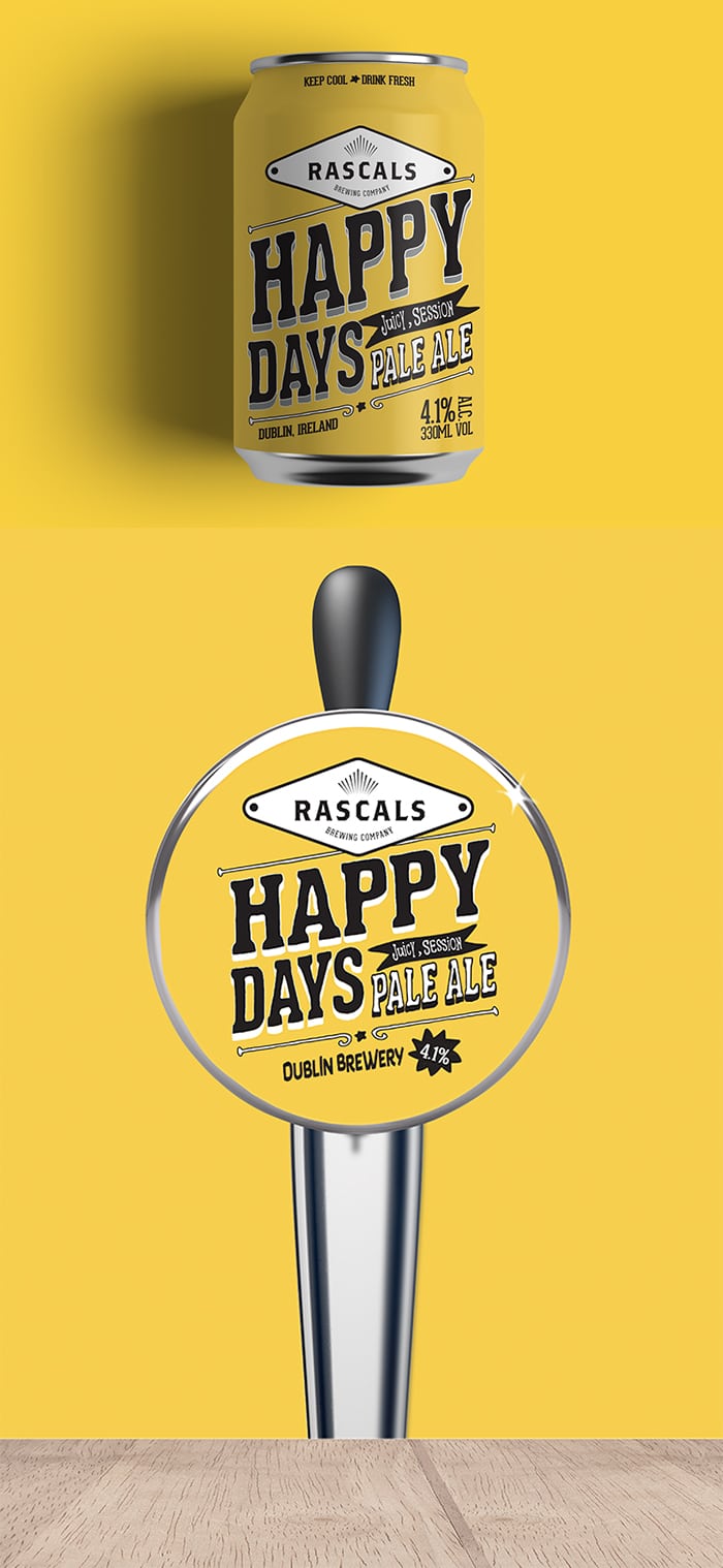 Rascals Craft Brewing Happy Days Pale Ale Tasting Notes
