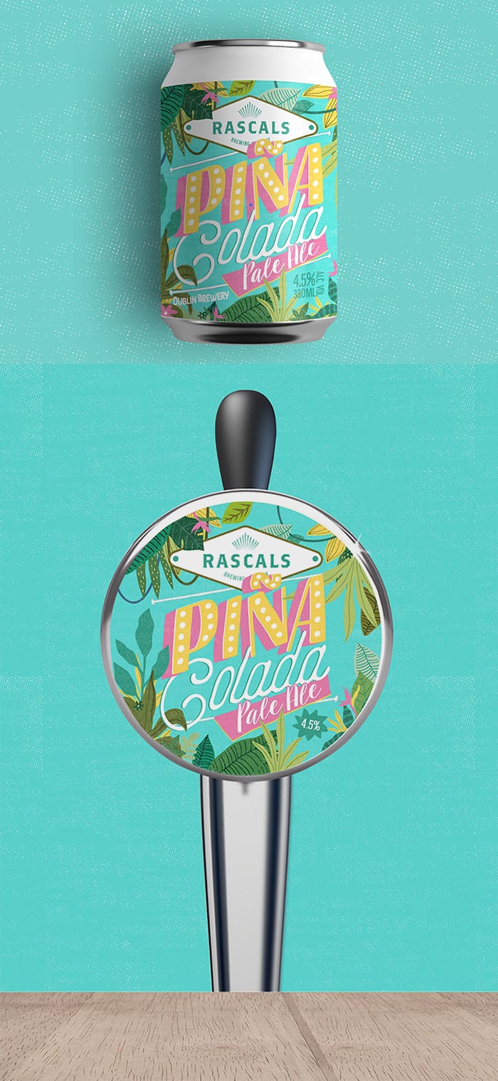 Rascals Craft Brewing Pina Colada Pale Ale Tasting Notes